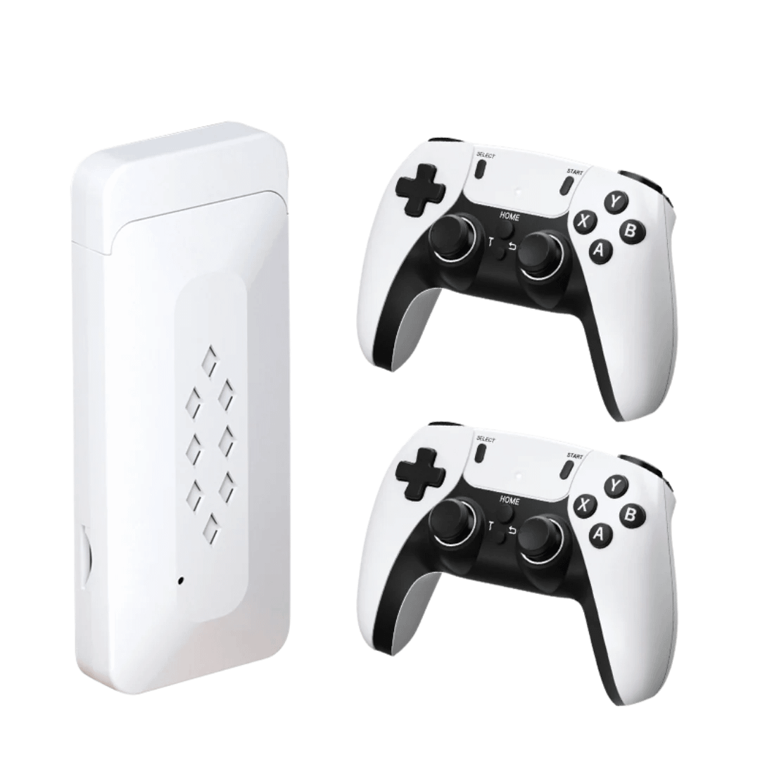 M22 GameStick 4K Retro Gaming Console with Wireless Controllers