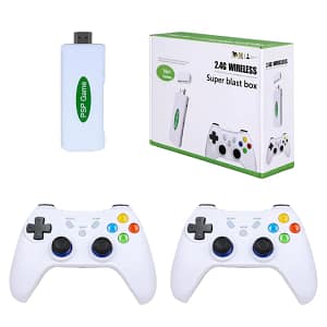 GameStick MA18 4K Retro Gaming Console with Wireless Controllers