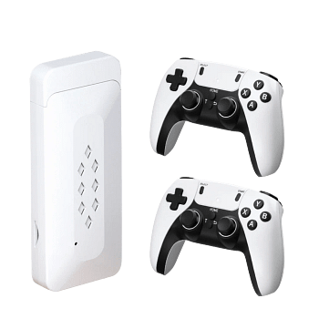 M22 GameStick 4K Retro Gaming Console with Wireless Controllers