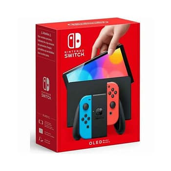 Nintendo Switch OLED Used Red Blue