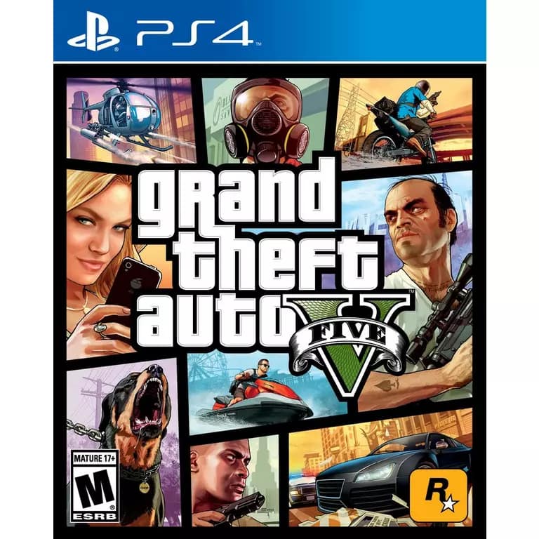 GTA V PS4 Grand Theft Auto V PlayStation 4